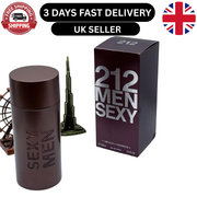 Carolina Herrera 212 Sexy Men Eau de Toilette 100ml - Uk Free Delivery